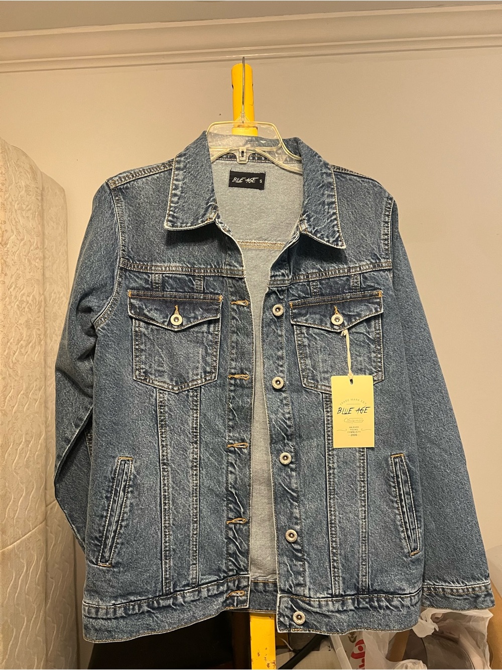 Women’s Blue Denim Jacket - Classic Trucker Style